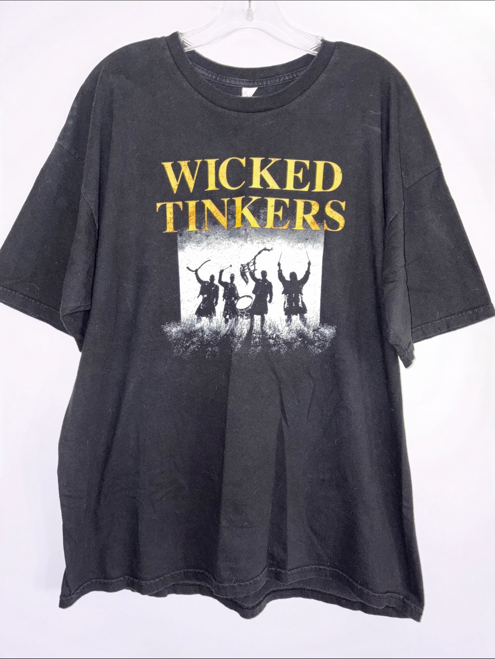 Alstyle Apparel Wicked Tinkers Black Graphic Tee - XL -
